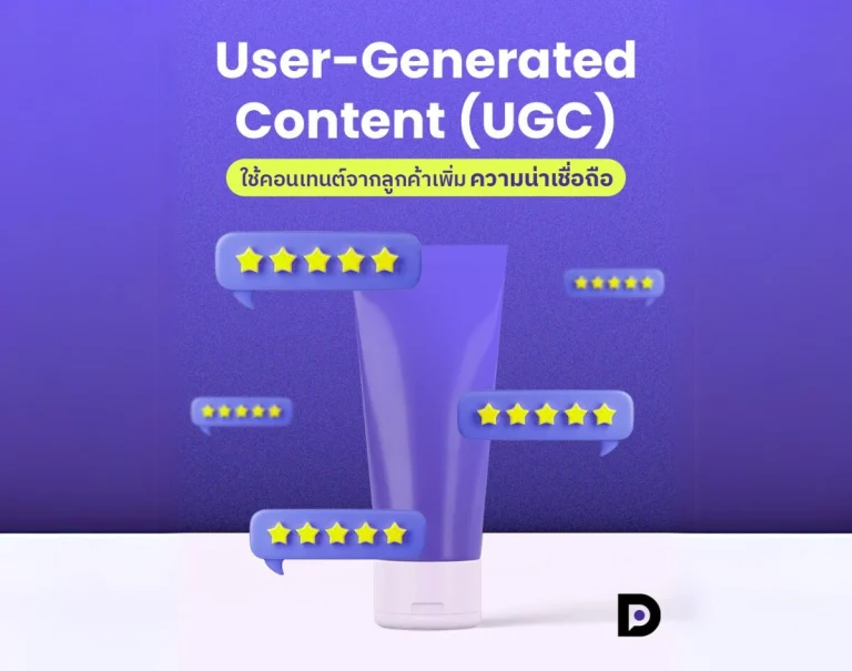 User-Generated Content (UGC) ใช้คอนเทนต์จากลูกค้าเพิ่มความน่าเชื่อถือและยอดขาย