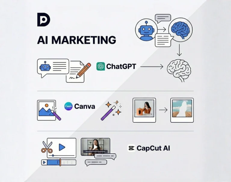 AI Marketing พลิกโฉมการทำคอนเทนต์ด้วยเครื่องมือทุ่นแรงอัจฉริยะ