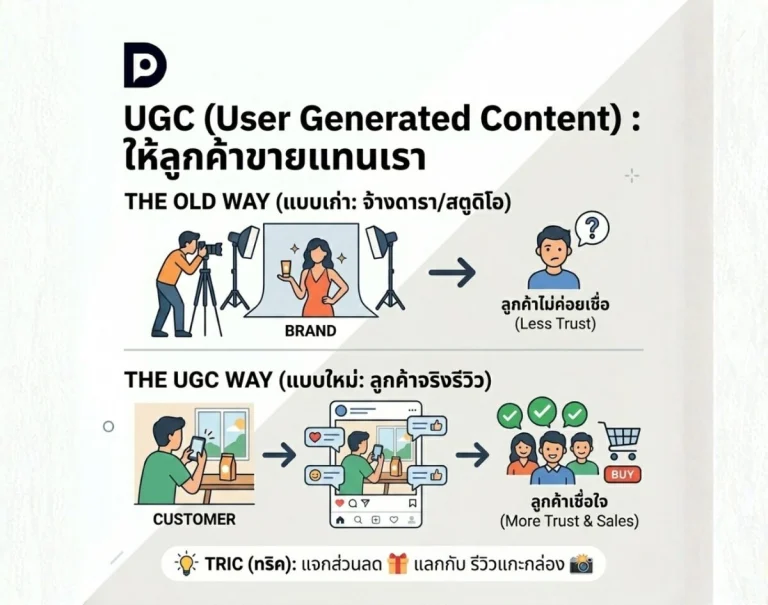 UGC (User Generated Content) เมื่อ "ลูกค้าจริง" คือนักขายที่ดีที่สุดของแบรนด์